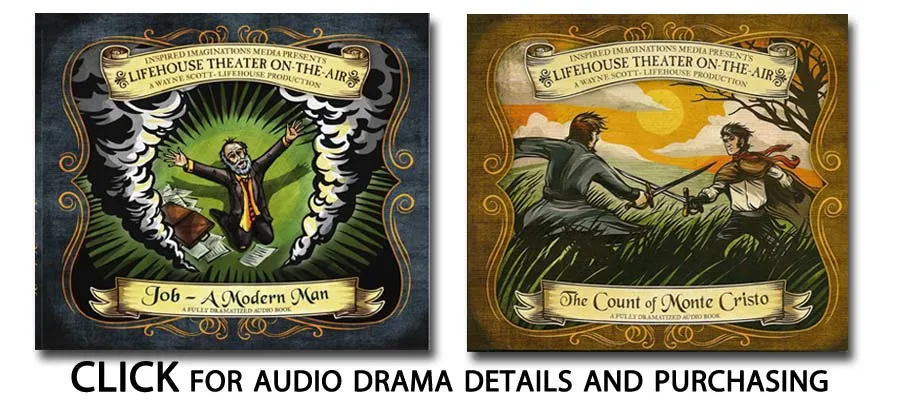 Job – A Modern Man and The Count of Monte Cristo: click for audio drama details and purchasing